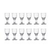 10ml 6pcs/12pcs Set Baijiu Glass Classic High Footed Wine Glass Liquor Goblet Transparent Wine Utensils Luxury Bullet Cup Gifts