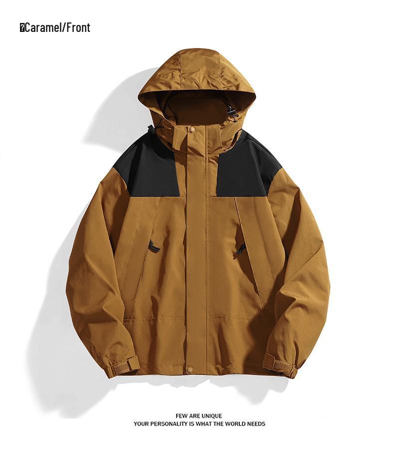 Men's 3-in-1 Windproof Waterproof Jacket with Inner Liner - 2025 Outdoor Mountaineering Outerwear