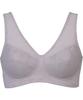 Wireless Full High Side Reduces Side and Back Comfortable NB3150 Wing/Wacoal Bra, Cup, Design, Swelling, Wear, Women's, Gray, LL,