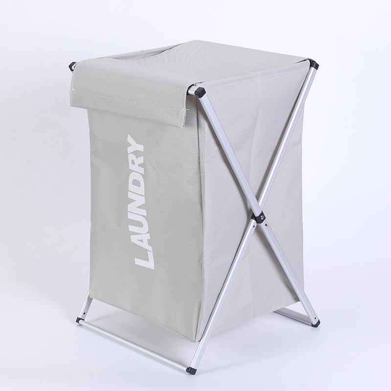 Большая складная корзина для белья с алюминиевым каркасом - Дом, ванная комната, спальня, хранение игрушек, корзина для грязной одежды