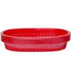 Oval red bread basket 6 pcs - Hendi 426319