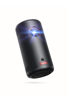 Проектор Anker Nebula Capsule 3 с Google HD 200 ANSI люмен Максимум 120 дюймов Динамик 8 Вт Автоматическое предотвращение препятствий Вертикально и горизонтально