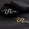 Cold Trendy Men And Women Retro Snake Brooch Creative Personalized Suit Accessories High-End Metal Brooch Pin