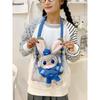 Zootopia Judy Hopps Nick Wilde Cartoon Plush Shoulder Bag For Girls With Adjustable Strap And Storage Space
