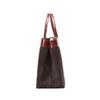 Longchamp Le Roseau Short Handle Bamboo Buckle Bag Women Handbag Brandy 10059HYK504