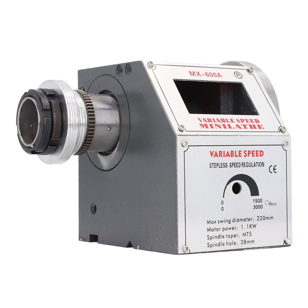 Мини-токарный станок Регулятор скорости 3000 об/мин Коробка управления переменной скоростью для MX?600A 8x16 210x400 220x600