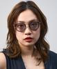 Солнцезащитные очки типа Boston СОЛНЦЕЗАЩИТНЫЕ ОЧКИ UNITED ARROWS United Arrows Унисекс Защита от ультрафиолетового излучения Защита от ультрафиолетового излучения Стильные женские мужские очки [Zoff] (черный) [ZO241G01_14E1