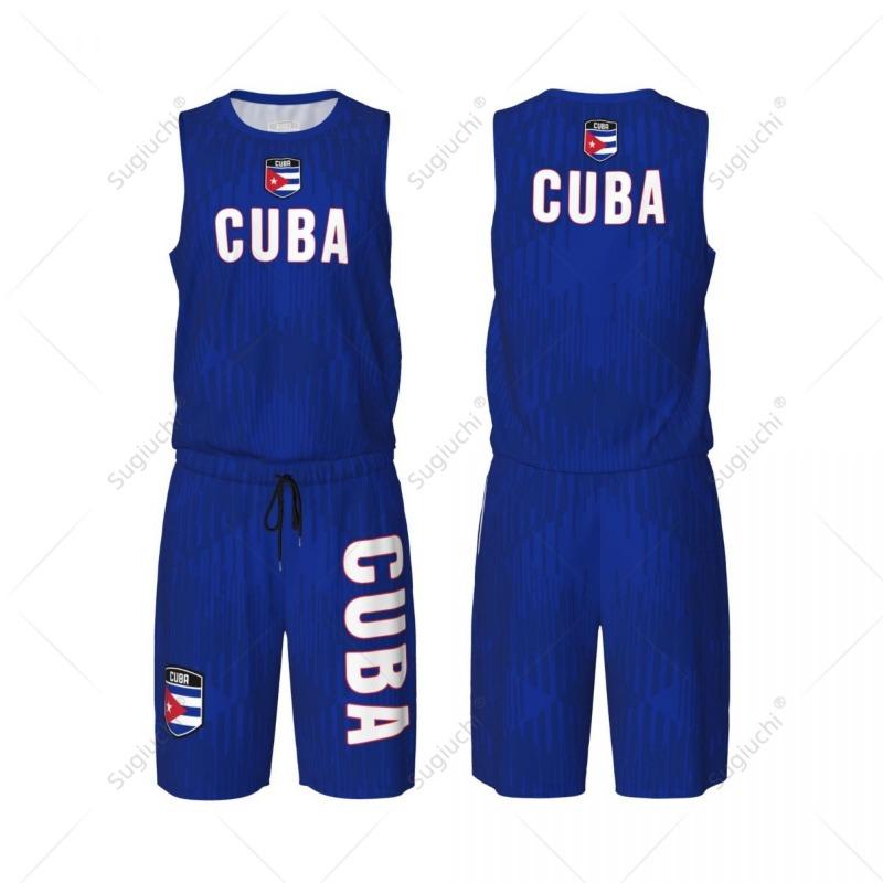 Men Austria Flag Basketball Jersey Set Mesh Shirt & Pants Sleeveless