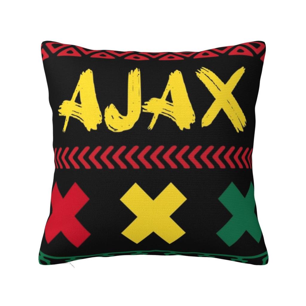 Ajax Bob Marley Square Pillowcase Pillow Cover Polyester Cushion Zip Decorative Comfort Throw Pillow for Home Living Room