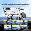 Metal Vacuum Magnetic Car Phone Holder Foldable Design 360° Adjustable Vacuum Mount for Car/Desk/Bathroom/Universal Use