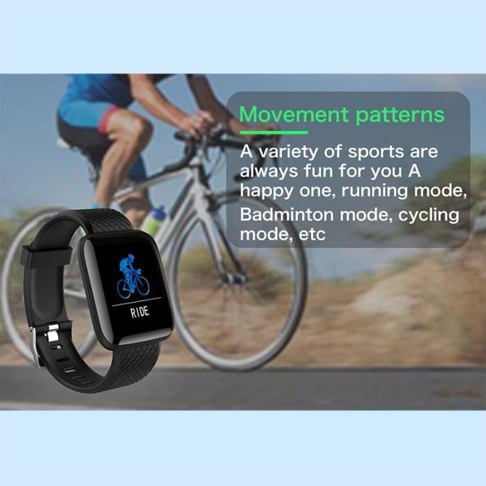 Montre Smart Watch Pression Artérielle Moniteur De Fréquence Cardiaque Fitness Tracker Watch Montre De Sport Pour Android IOS