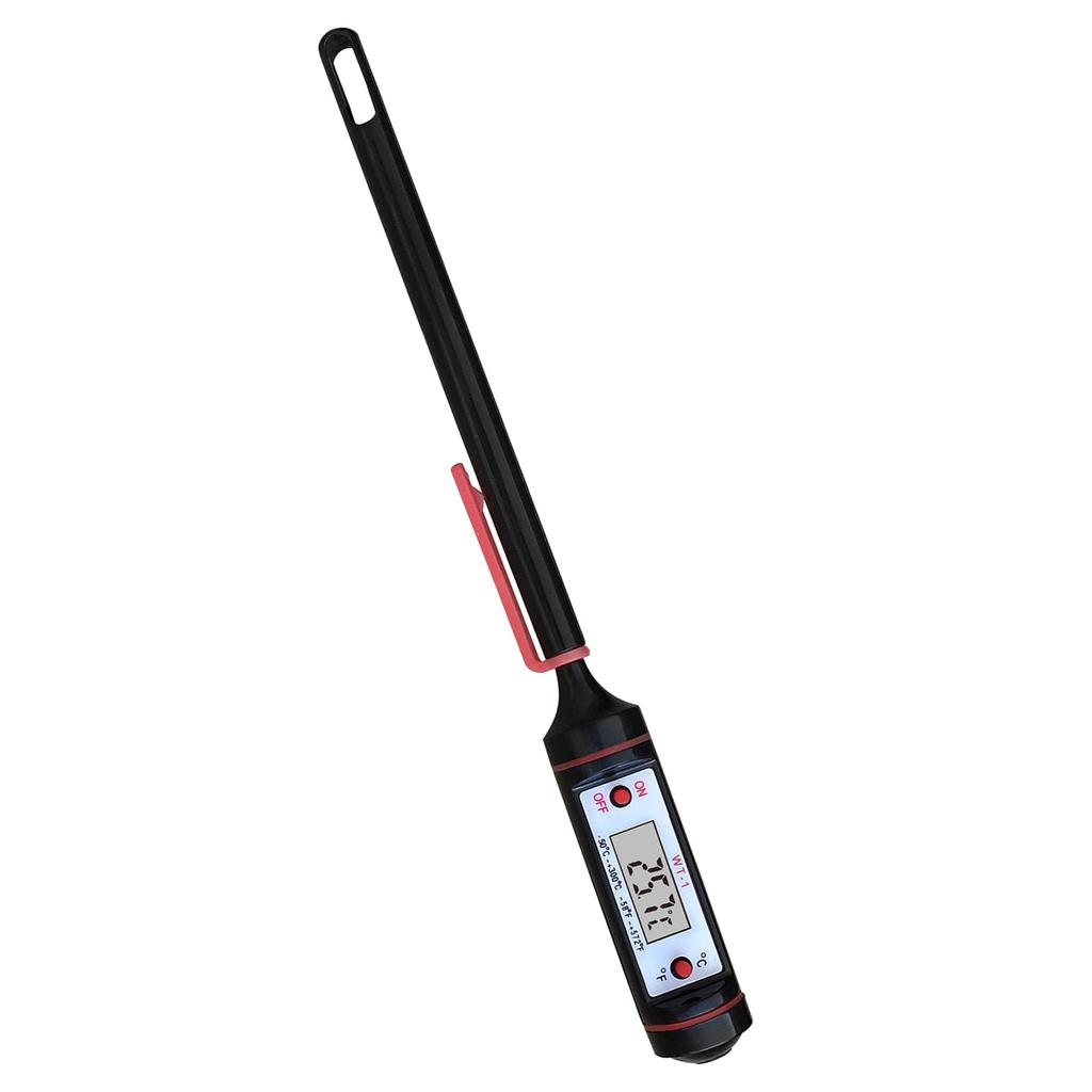 Digital Meat Thermometer ‑50 degrees C‑300 degrees C Kitchen BBQ Thermometer for Food with Meat Temp Probe for Cooking