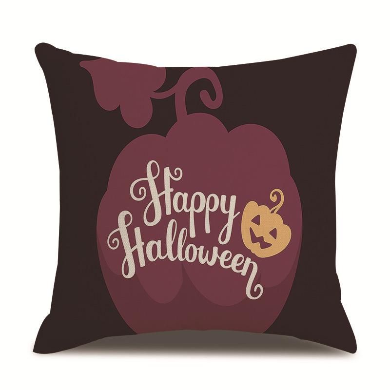 Хэллоуин Льняная Наволочка Наволочка с Принтом