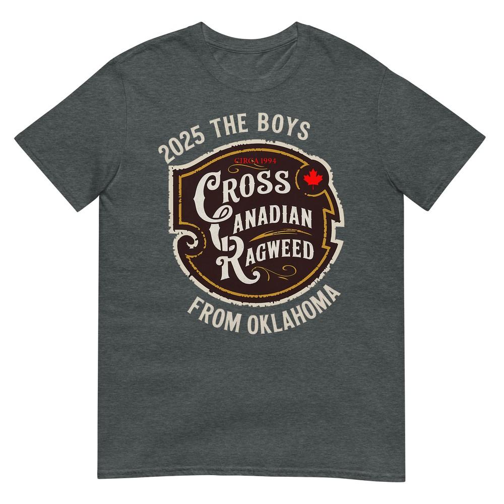 Cross Canadian Ragweed The Boys From Oklahoma Concert 2025 Tshirt