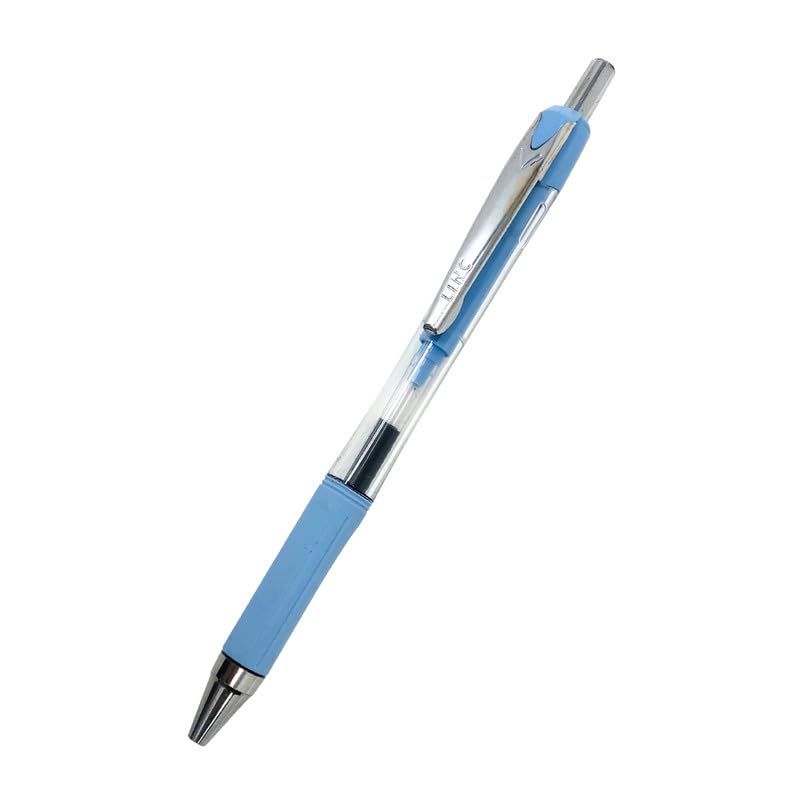 Автоматическая шариковая ручка Linc Mr.Click, 0,7 мм, синие чернила, упаковка 1 x 10 шт., ручки для гладкого письма, для офиса, школы и повседневного использования