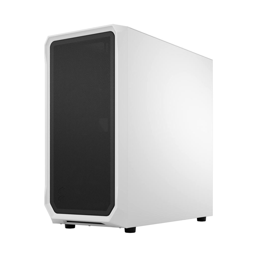 Корпус для ПК ATX Fractal Design Focus 2 White TG Clear Tint с панелью из закаленного стекла, ориентированной на воздушный поток CS8053 FD-C-FOC2A-02