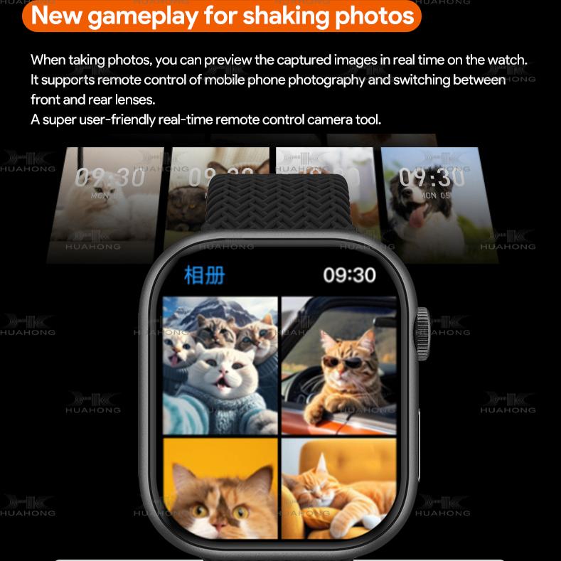 Смарт-часы HK10 Pro Plus Series10 для мужчин и женщин, 1 ГБ, TWS, локальная музыка, электронная книга, компас, чат, GPT, гравитационное зондирование, 3D-меню, альбом, умные часы