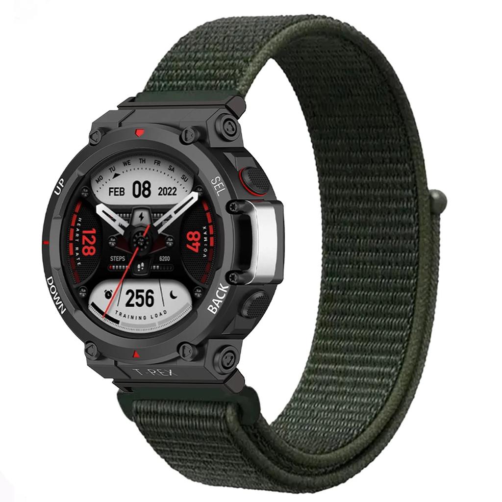 Нейлоновый ремешок-петля для умных часов Huami Amazfit T-REX 3/2, женский/мужской браслет для Amazfit T-Rex/T-Rex Pro, ремешок на запястье Correa