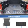 Для Toyota Tacoma 2025 6FT Truck Bed Liner Pad TPE 3D All Season Protection Car Truck Bed Mat Black