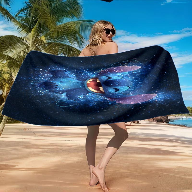 626 Experimental Artwork Printed Microfiber Beach Towel, Soft And Absorbent, Quick-Dry, Ideal for Summer Travel, Beach Essential, Swimming Pool