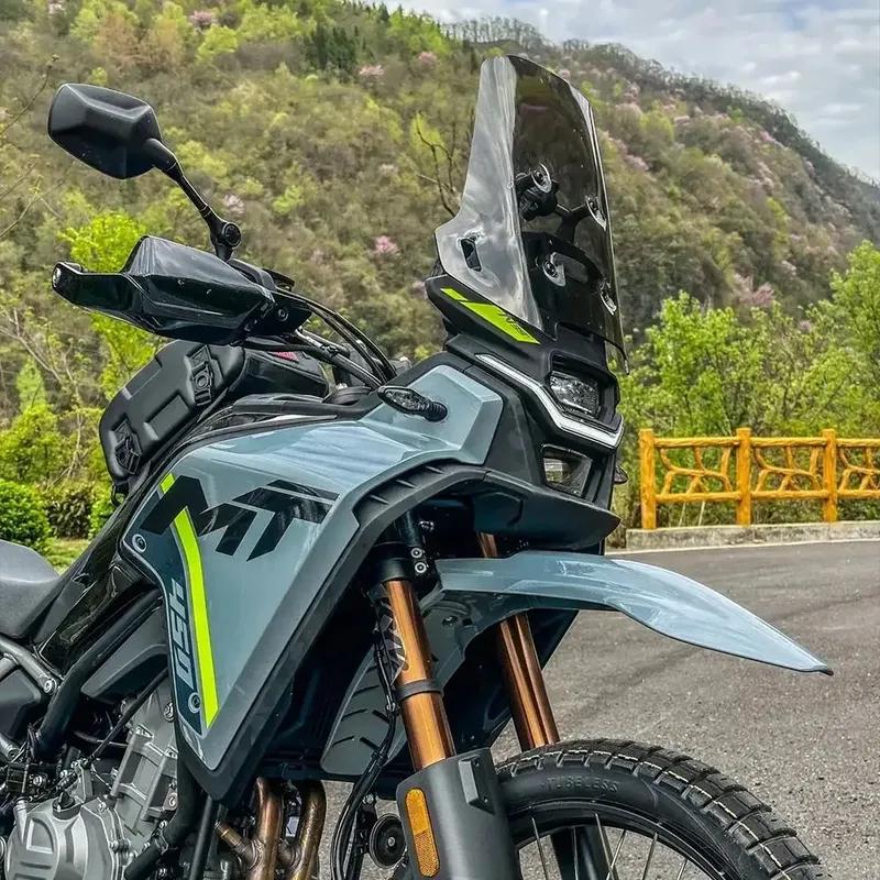 Для CFMOTO 450MT MT450 Ветровое стекло Переднее ветровое стекло Ветроотражатели 450MT Поднятое ветровое стекло для cf moto 450MT Аксессуары