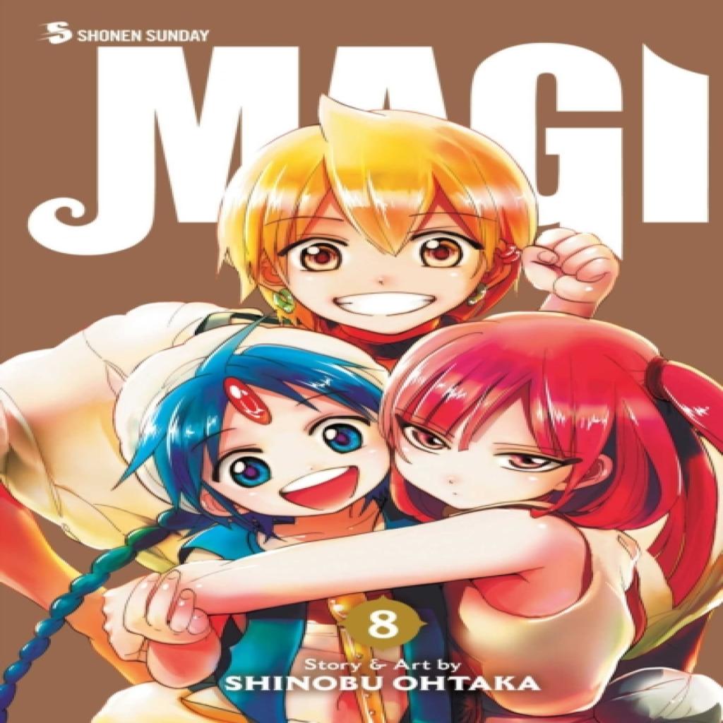 Magi The Labyrinth of Magic Vol. 8 by Shinobu Ohtaka Paperback Book 9781421559582