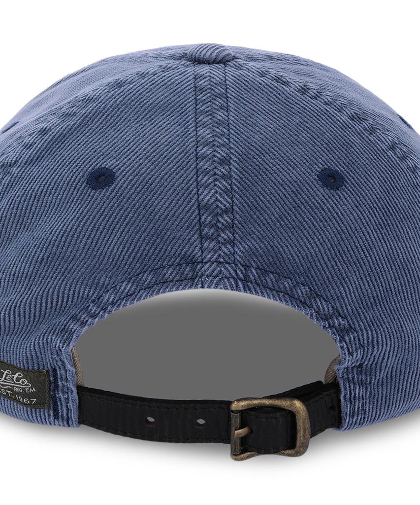 POLO RALPH LAUREN Кепка Polo Sportsman из вельвета - Темно-синяя