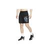 Printed Pattern Lace-Up Casual Shorts Men Shorts Black FN3284-010
