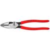 KNIPEX 0911-240 Heavy-Duty Pliers for Cable Work (with Crimping)