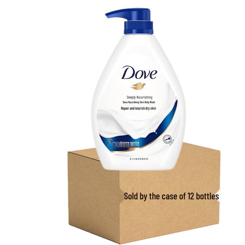 Dove Deeply Nourishing Body Wash - 12 Bottle Pack
