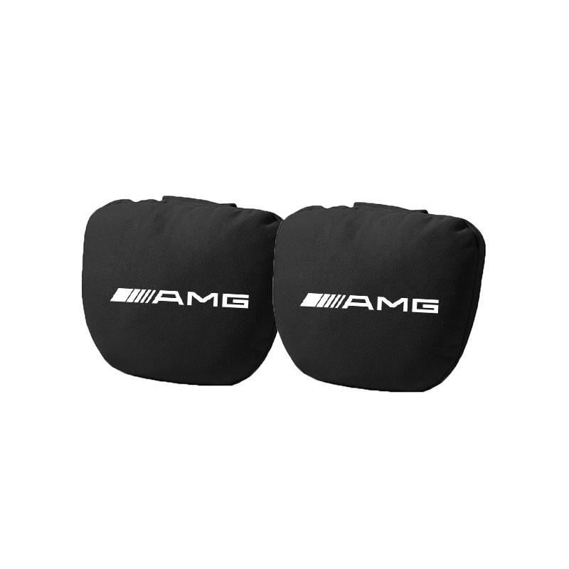 For Mercedes Benz W205 W177 W212 W213 W221 W220 W176 ML GT AMG Car Headrest Neck Support Seat Lumbar Cushion Soft Neck Pillow BB1