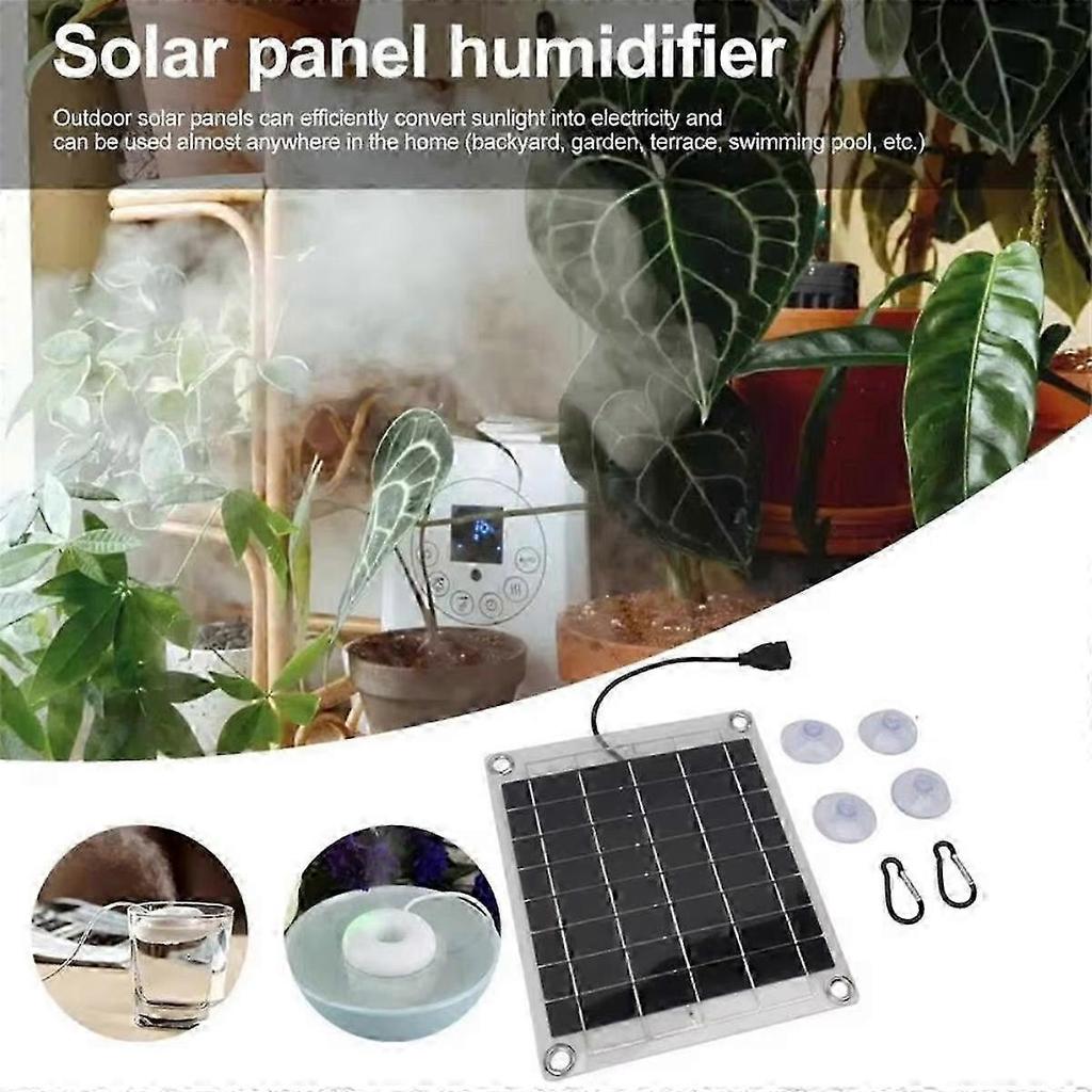 Solar Panel Ventilator - Mini Greenhouse, Motorhome & Chicken House Exhaust Fan 10w Tailored Design