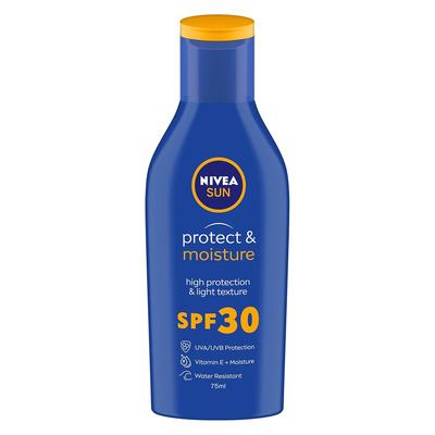 Лосьон Sun Protect & Moisture SPF 30 75 мл – Защита от UVA/UVB лучей, Водостойкий, Быстро впитывающийся для мужчин и женщин