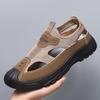 Men's Lightweight Non-Slip Breathable Closed-Toe Beach Sandals