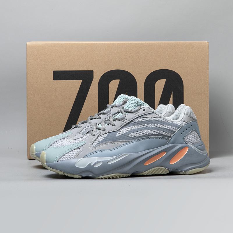 700V2 Popcorn Couple Sneakers Outdoor Casual Fashion Daddy Shoes