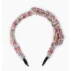 Детская повязка на голову с твидом и красивой лентой 25FW-Tweed Lovely Ribbon Hairband QCET09541