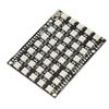 WS2812B 5050 RGB Светодиодная плата разработки с интегрированным драйвером, 5x8, 40 бит, полноцветная, для отеля