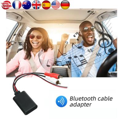 Универсальный Bluetooth-совместимый Модуль Aux Адаптер Музыкальный Аудио Адаптер Автомобильная Электроника Аксессуары для Автомобилей с Интерфейсом 2RCA