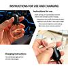 Luminous Acrylic Pendant Car Decor Rear View Mirror Accessories For Volvo V50 S60 XC60 S40 XC40 XC90 V70 XC70 C30 V40 V60