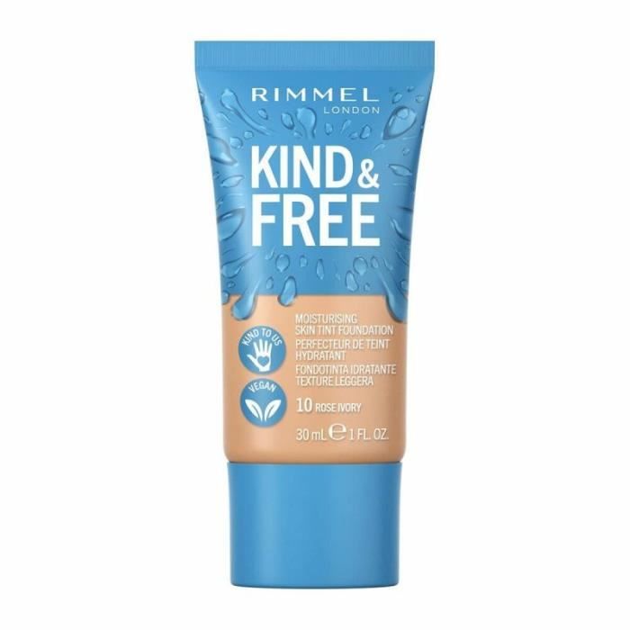 Base de Maquillage - RIMMEL LONDON - Kind - Free 10-rose ivory - 30 ml - 100% authentique