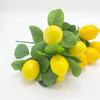 Handmade Artificial Lemon Branches DIY Fake Plants Simulation Lemon Fruit  Wedding Party Supplies