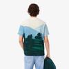 Lacoste Мужская праздничная футболка с жаккардовым узором по всей поверхности, с коротким рукавом TH5896-55N9IX