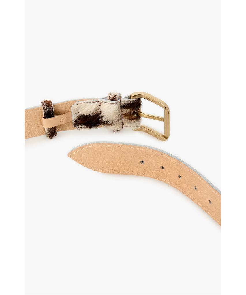 MAN ON THE BOON [La Botte Gardiane] 35Mm Hairy Belt_Brown 4716117304