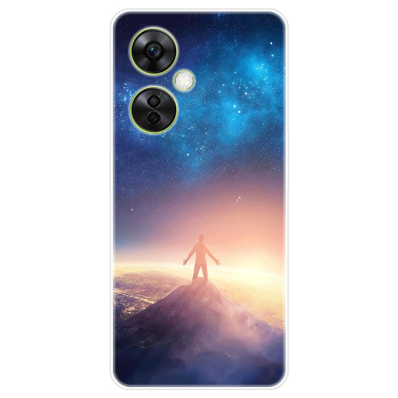 Для OnePlus Nord CE 3 CE3 Lite чехол Мягкая силиконовая задняя крышка Мультяшный чехол для телефона Модный