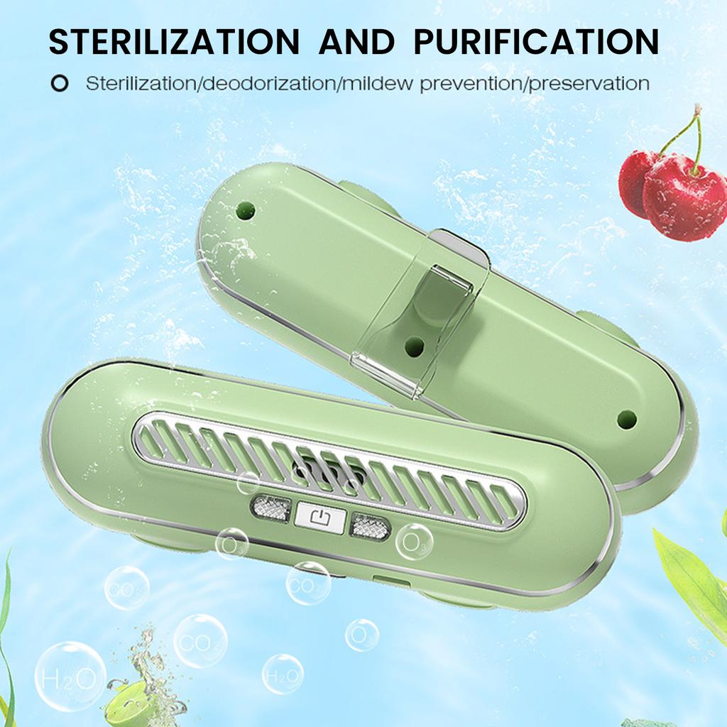 Refrigerator Deodorizer Air Purifier USB Charging Food Shelf Life Extender Remove Odor Remover Air Freshener for Toilet Car