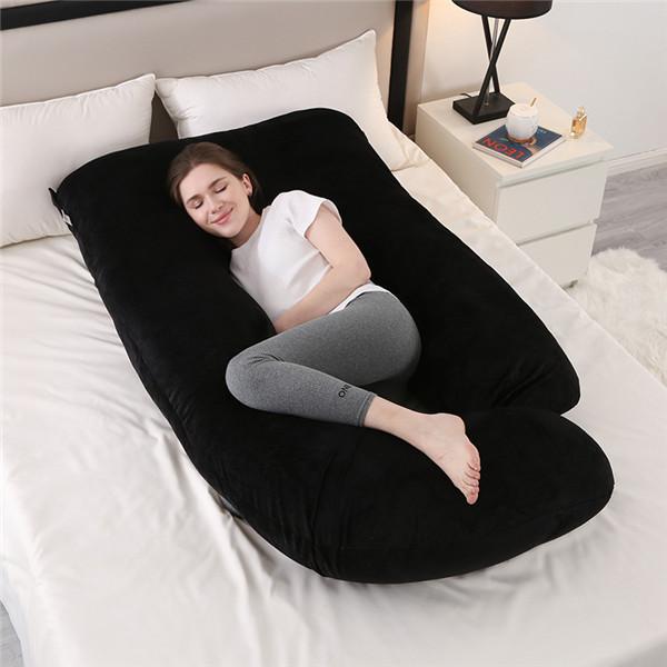 Pregnancy Pillow Sleeping Support Pillow For Pregnant Women J Shape Maternity Pillows Full Body Giant Maternity Pillow Waist Support