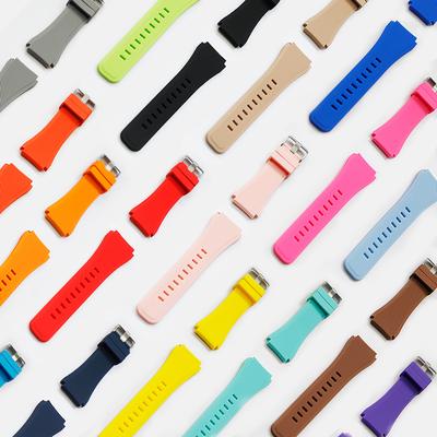 Классический силиконовый ремешок шириной 22 мм для Fossil Gen 5/мужских Gen 4/женских Gen 4 и Asus Zenwatch 2 и Garmin Vivoactive 4 Bands Quick Release
