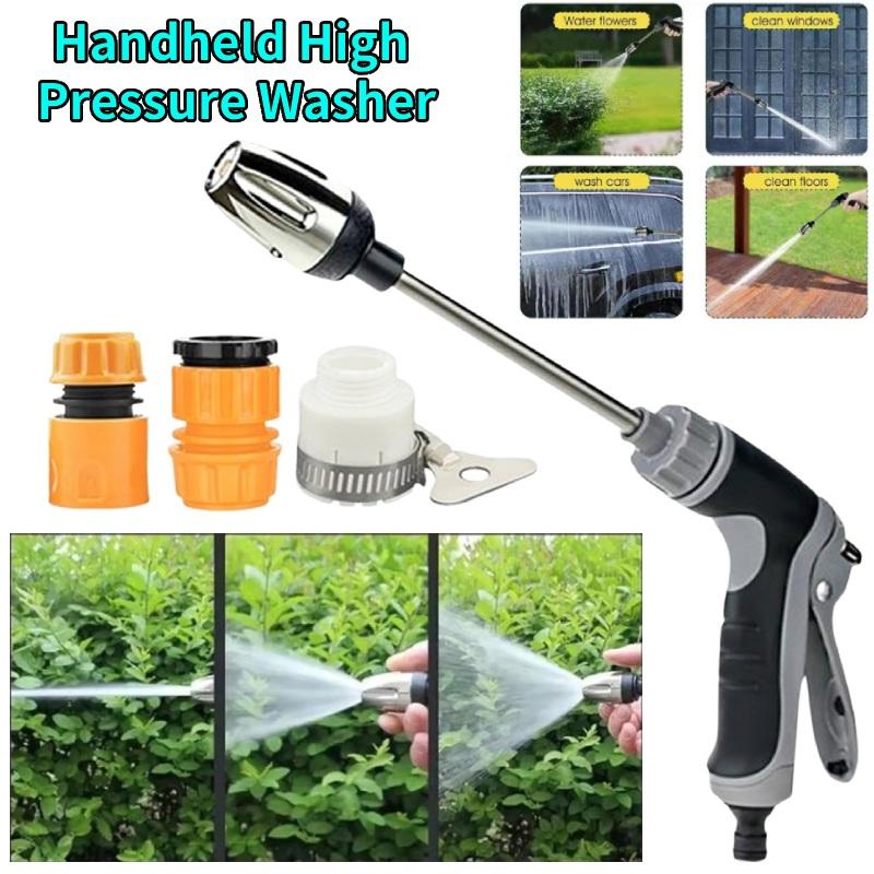 High Pressure Washer, High-Pressure Garden Water Hose Nozzle Sprayer, Garden Water Hose Nozzle Adjustable Fits Any Garden Hose