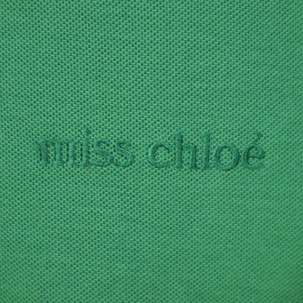Miss chloe сделано в Японии Футболка-поло с коротким рукавом 40 зеленый Женский Б/У