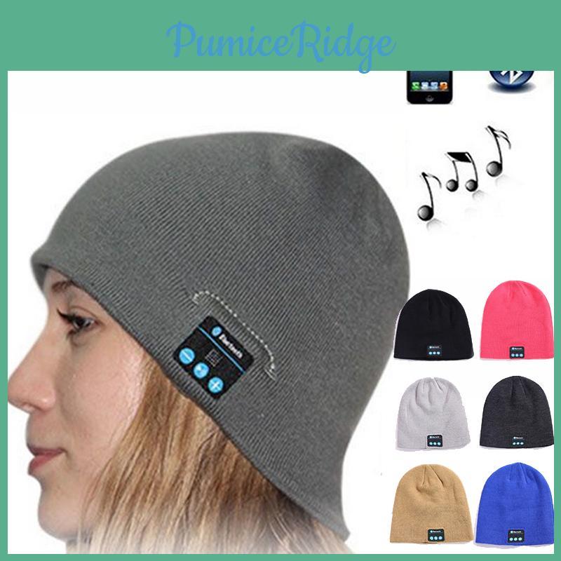 Ультра-удобная шапка-бини с Bluetooth-подключением и встроенным динамиком-микрофоном